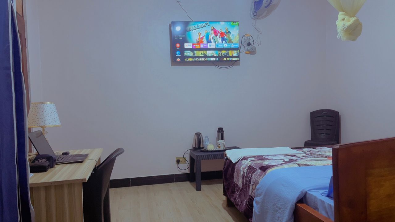 Bedroom and smart TV