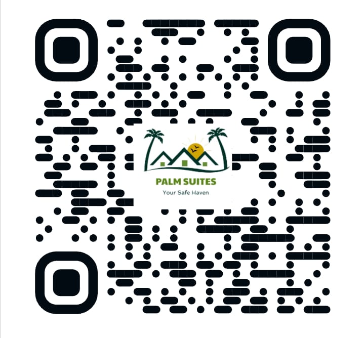 QR code linking to palmsuitesmbale.com