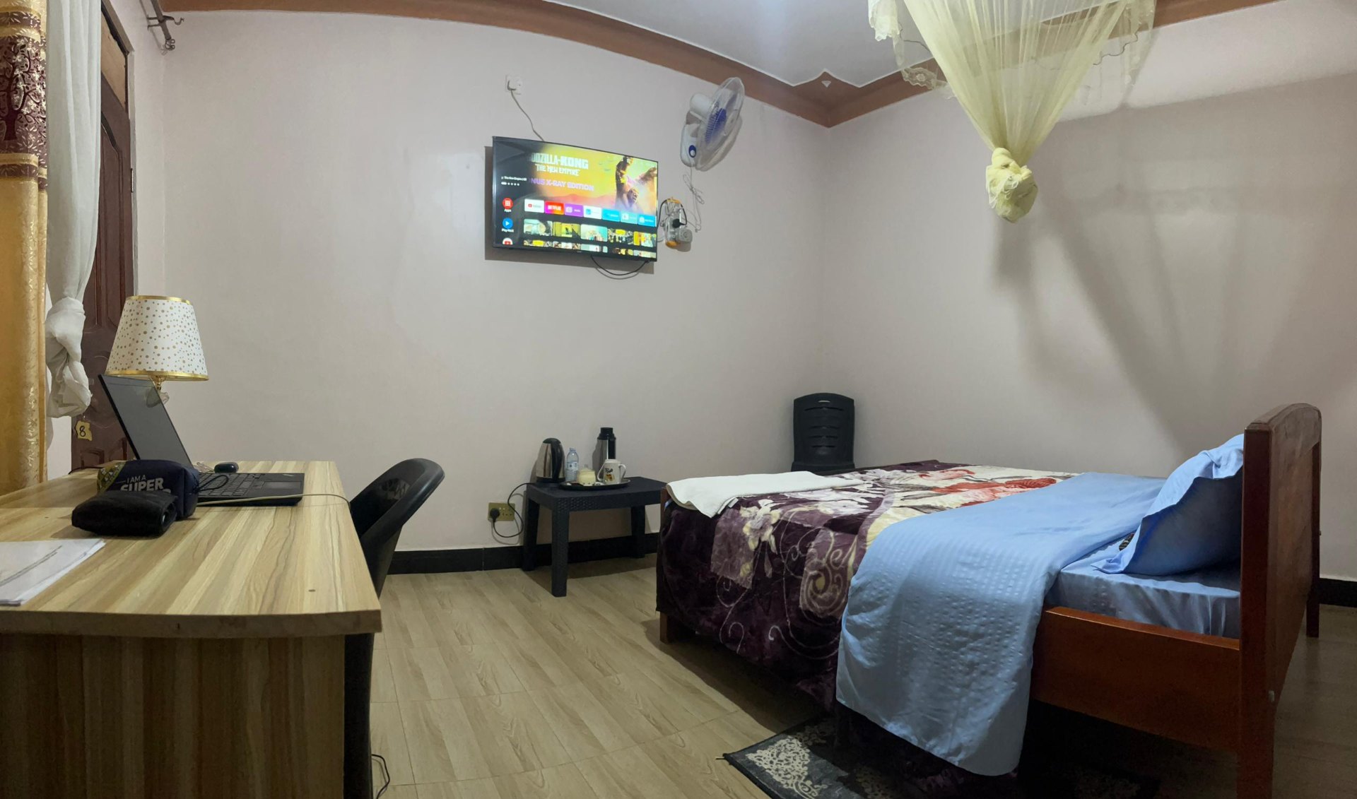 Standard Double Room — Room 8 bedroom