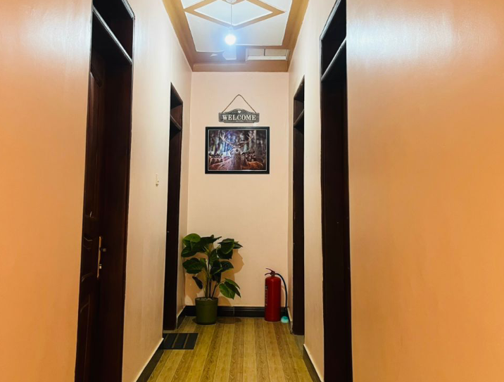Welcome corridor